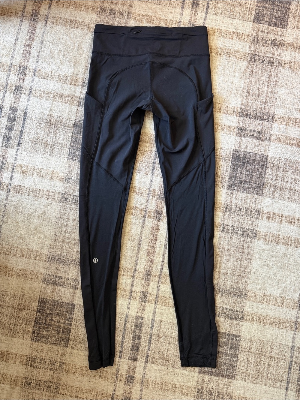 Lululemon Speed Tight II (Mesh) Size 4 Black Leggings